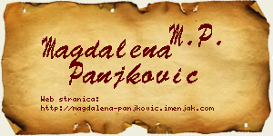 Magdalena Panjković vizit kartica